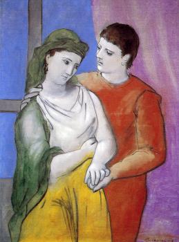 Pablo Picasso : the lovers II